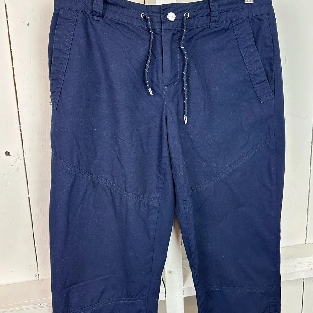 Lauren Ralph Lauren Active Blue Ankle Length Casual Navy Blue Pants Size 4 - Picture 7 of 10